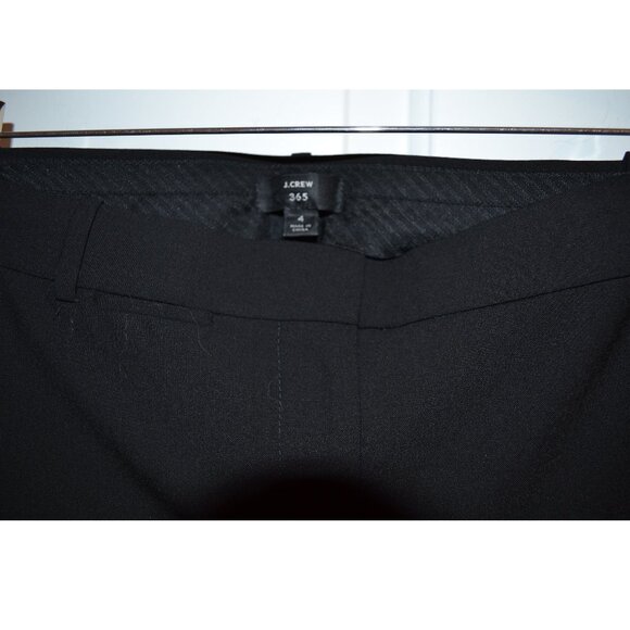 J. Crew 365 Black Dress Pants. Size 4 - Picture 3 of 3